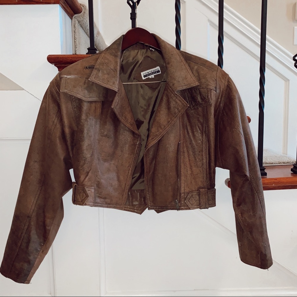 Brown Leather Jacket